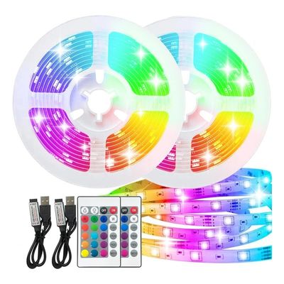 フルキット フレックス 音声制御 防水 スマート RGB LED ストライプライト 16.4 フィート 変色