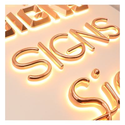 照明文字 室内および室外広告ディスプレイのためのLED文字ライト