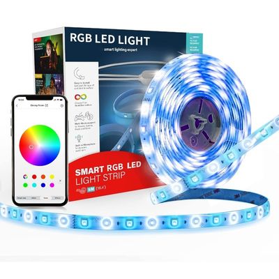 Wifi スマート 多色 5m 12v 5050 RGB LED ストライプライト
