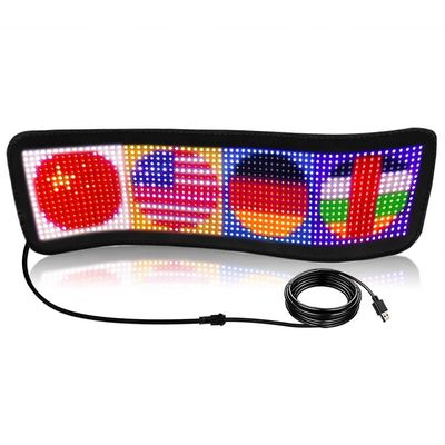 自動車のバックウィンドウ RGB APP コントロールとテキストアニメーションのための長寿命 LED ディスプレイパネル