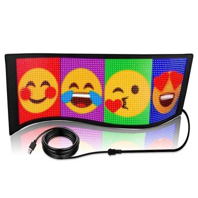 スマート APP 制御 柔軟な LED スクリーン 室内シグネージのカスタマイズされたメッセージ表示