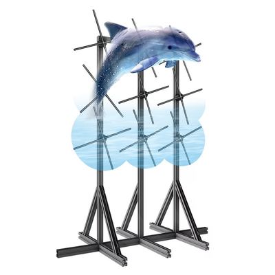 スプライス機能1800 亮度 LED扇風機 3D ホログラムプロジェクター