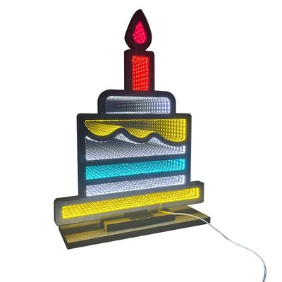 クリスマス装飾用品 屋内休日名 クリスマス LEDライト アクリルマジックミラー