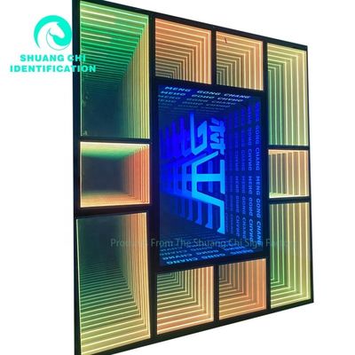 室外 3D LED ライトアップ 床 深い鏡 ネオン 深い魔法鏡 サイズ オーダーメイド