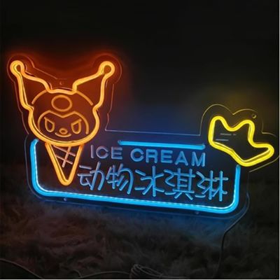 アクリルネオンフレックス LEDネオンサイン オーダーメイドアウトドアロゴと電圧DC12V/AC110-220V