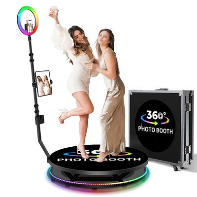 54kg 360 写真ブース 48時間以内に出荷する 4人収容 25cm プラットフォームの高さ