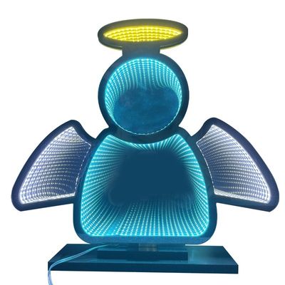 クリスマスエンジェル翼 LEDライト オカシオン クリスマスデコレーション アクリルマジックミラー