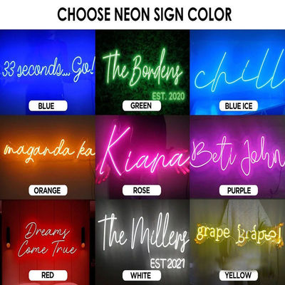 壁螺旋固定 設置 室内 柔軟な RGB ネオンストライプライト オーダーメイド ネオンライト