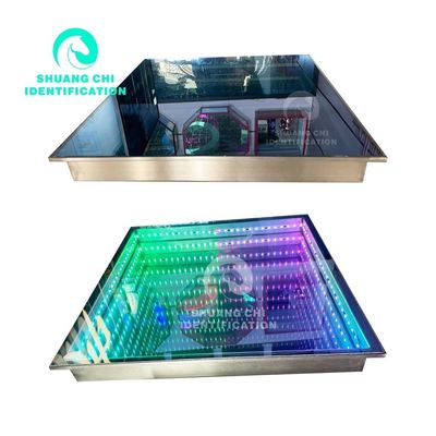 DMX512 制御 IP67 評価 圧力感知技術付き インタラクティブな LED ダンスフロア