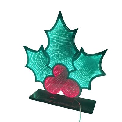 クリスマス装飾用品 双面インフィニティミラー用の電源コードが含まれています