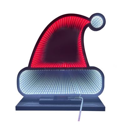 サンタパティオ 装飾灯 標識 LED トンネル ミラー インフィニット アビス 室内用