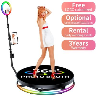 パーティ 360 フォトブース 緊急制御とオプション用道具機箱
