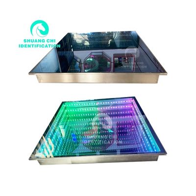 3D インフィニティ LED ダンスフロアタイル IP67 評価と5万時間の寿命