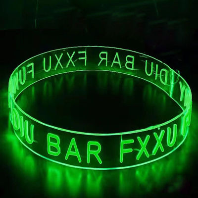 DIYケーブル設置 LED ネオンフレックスストライプライト 円滑な照明と室内装飾