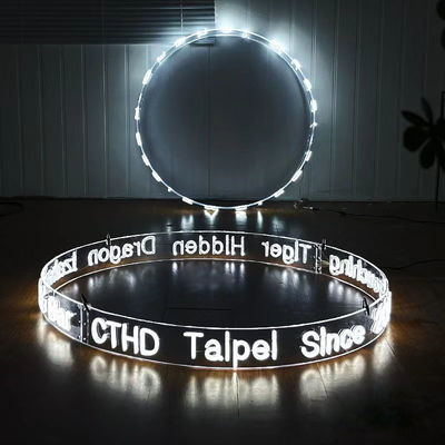 DIYケーブル設置 LED ネオンフレックスストライプライト 円滑な照明と室内装飾