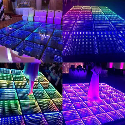 G/B/Y/RGB/RGB 3in1 ステージライト 温かいガラス LED ダンスフロア 結婚式