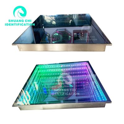 IP55-IP67 防水 LED ダンスフロア 結婚式パーティーステージ DJ 3D ミラー RGB 照明