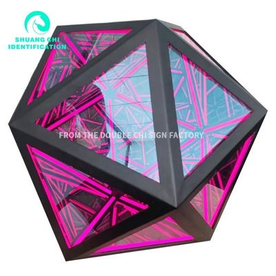2023年末 素材 3D ビジョン メラルーカ ミラー 深淵 ミラー 高明るさ LED ライト