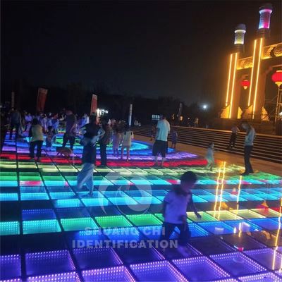ポータブル LED ダンスフロアライト 作業時間3万のグラウンドラインライト