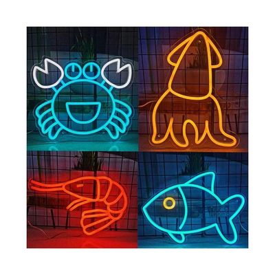 アクリルネオンフレックス LED ネオンサインライト アイデンティティ用 カスタムロゴ 装飾照明