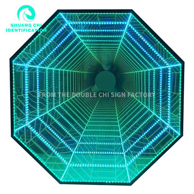 アダプター搭載 HD 温かいガラス背景 LEDライトボックス 無限鏡 3d カスタム LED ニュオンサイン