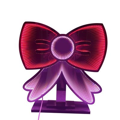 クリスマス エレメント トンネル 3D インフィニティ ミラー 反射灯 祭りの庭の装飾用