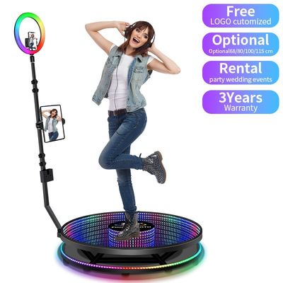室内誕生日パーティー用品 360 フォトブース パーティー用鏡 高さ 25cm