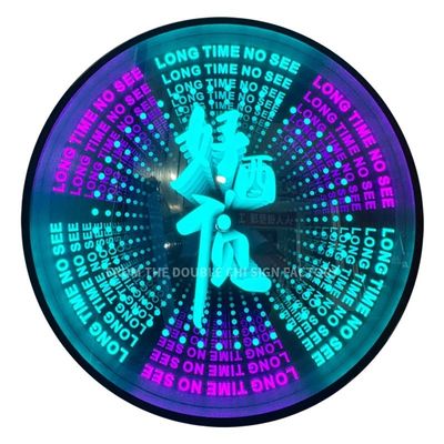 スタッドレスタイヤハウジング 現代のスタイルでLEDストライプのカスタム3Dミラータイル
