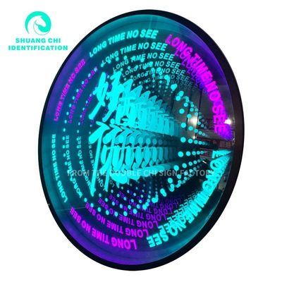 スタッドレスタイヤハウジング 現代のスタイルでLEDストライプのカスタム3Dミラータイル