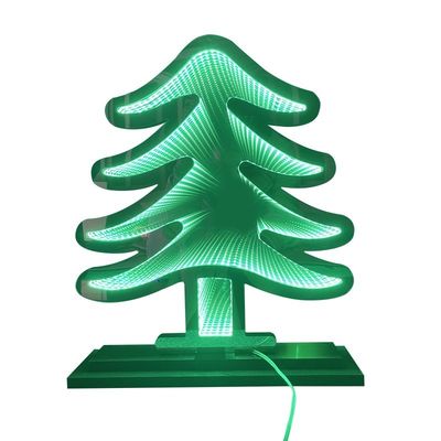 40cm カスタム クリスマス ネオン アビス ミラー サンタ インフィニティ ミラー シグナルライト