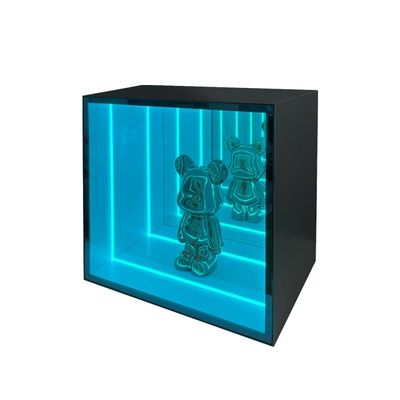 オーダーメイドカラー LEDガラスミラーディスプレイケース モダンスタイルのオーダーメイドワインキャビネット