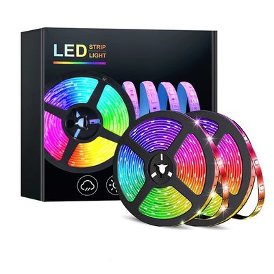 WiFi制御 RGBW LEDストライプライト 5m 10m 50m 12V 24V 5050 色 多色変化