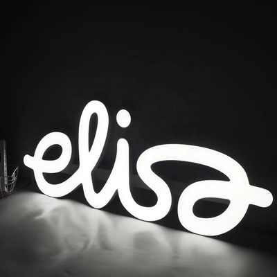 OEM アウトレット アクリル フロントとバック LED 広告サインディスプレイのための明るい文字