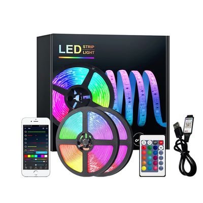 照明ソリューション サービス 30 メートル 12V ブルーツepo_Latnepo_Latn LED ストライプライト 5050 RGB RGBIC