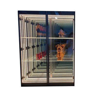 カスタマイズされた色 無限の鏡 絶え間ない鏡 ワインバー キャビネット