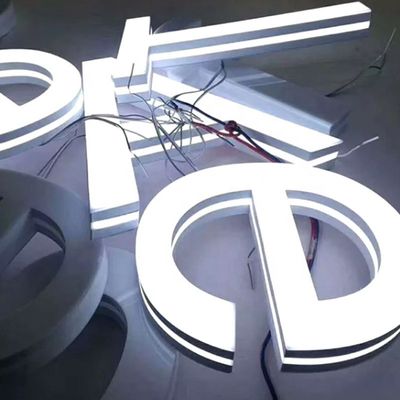 3D メタルレター バックライト 照明サイン LEDライト レター 最低注文量なし