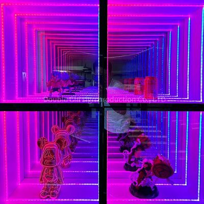結婚式飾り LED ガラスネオン ディスプレイケース DC12V/AC110-220V