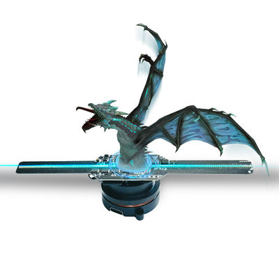 3Dホログラム扇風機 オンライン小売業者 42cm 16GB カード換気機 ホログラム広告