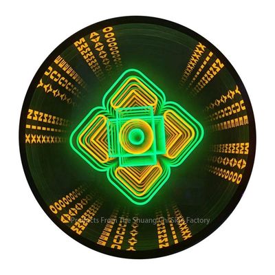 ネオン・アビス・ミラーとLEDネオン・サインの芸術的な触動で空間を変えます