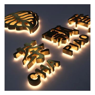 アダプター電源 オーダーメイド ステンレス スチール LED バックライト