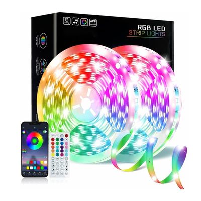 ブルーツスイッチモード 5050 SMD 220V 110V 100m 部屋 スマート 柔軟 LEDライトバー 防水 RGB LEDストライプライト