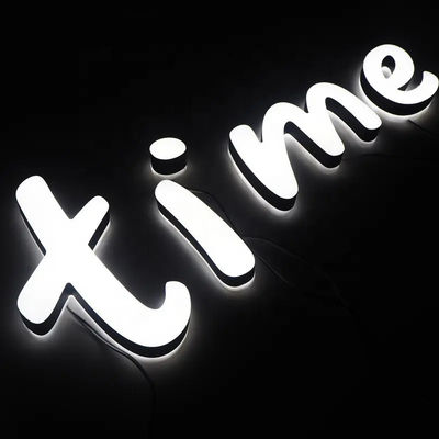 光る文字 LED文字ライト 室内・屋外広告表示用の壁サイン