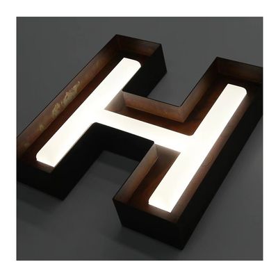 高明るさ LEDライト ステンレス鋼 バックライト アクリル 3D ライト 文字 ロゴ サイン