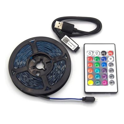 5m 12v 5050 RGB LED ピクセルストライプライト 柔軟なリモコンWiFi スマートマルチカラー