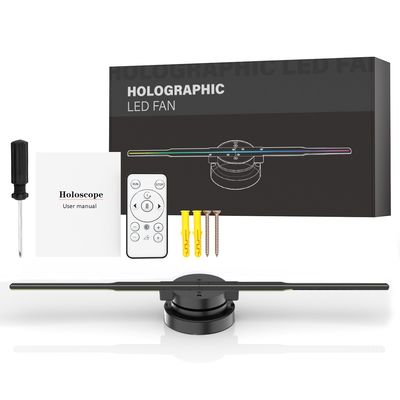 室内Wi-Fi 3Dホログラムファン LEDホログラムプロジェクター 入力電圧100-240W/AC 50/60HZ
