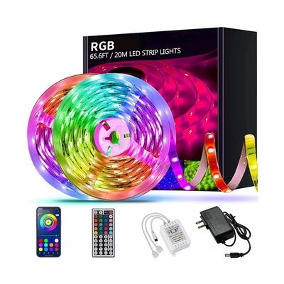 5mm 8mm 10mm 12mm PCB 幅 スマート Wifi RGB LED ストライプライト 50000 時間 寿命