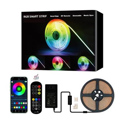 ホテル照明ソリューション 30/60/90/120/144 LED とスマート WIFI RGB APP を搭載した Rgbic LED ストライプ