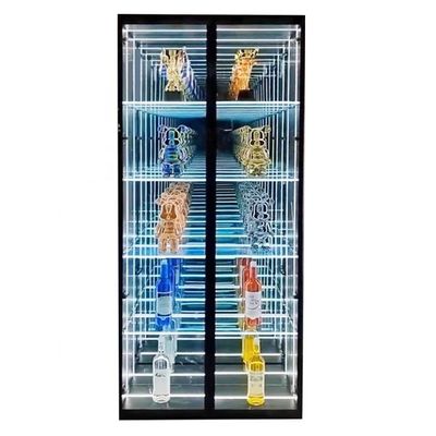 高亮度LEDライト インフィニティアビス2024製品装飾用鏡ディスプレイケース