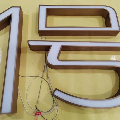 高明るさ LEDライト オーダーメイド 3d 照明 アクリル文字サイン 屋外店