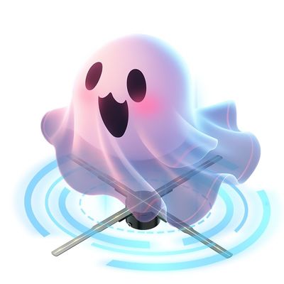 3Dホログラムファン投影画面のための5mmピクセルピッチホログラム広告ディスプレイ